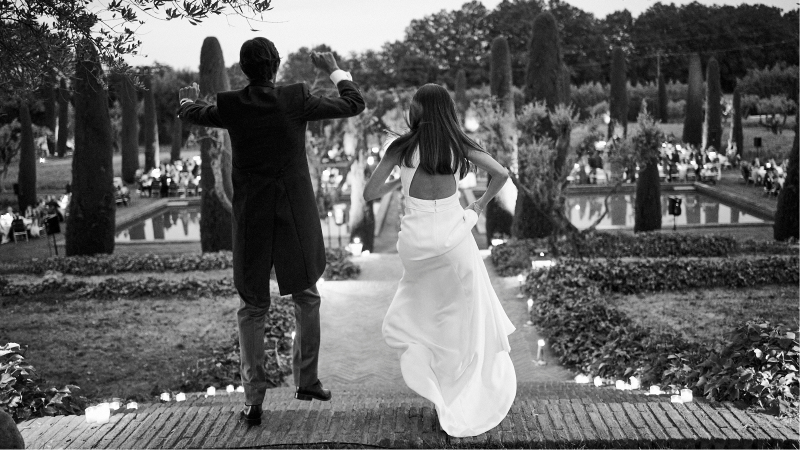 Morning Suits at Mas Les Voltes