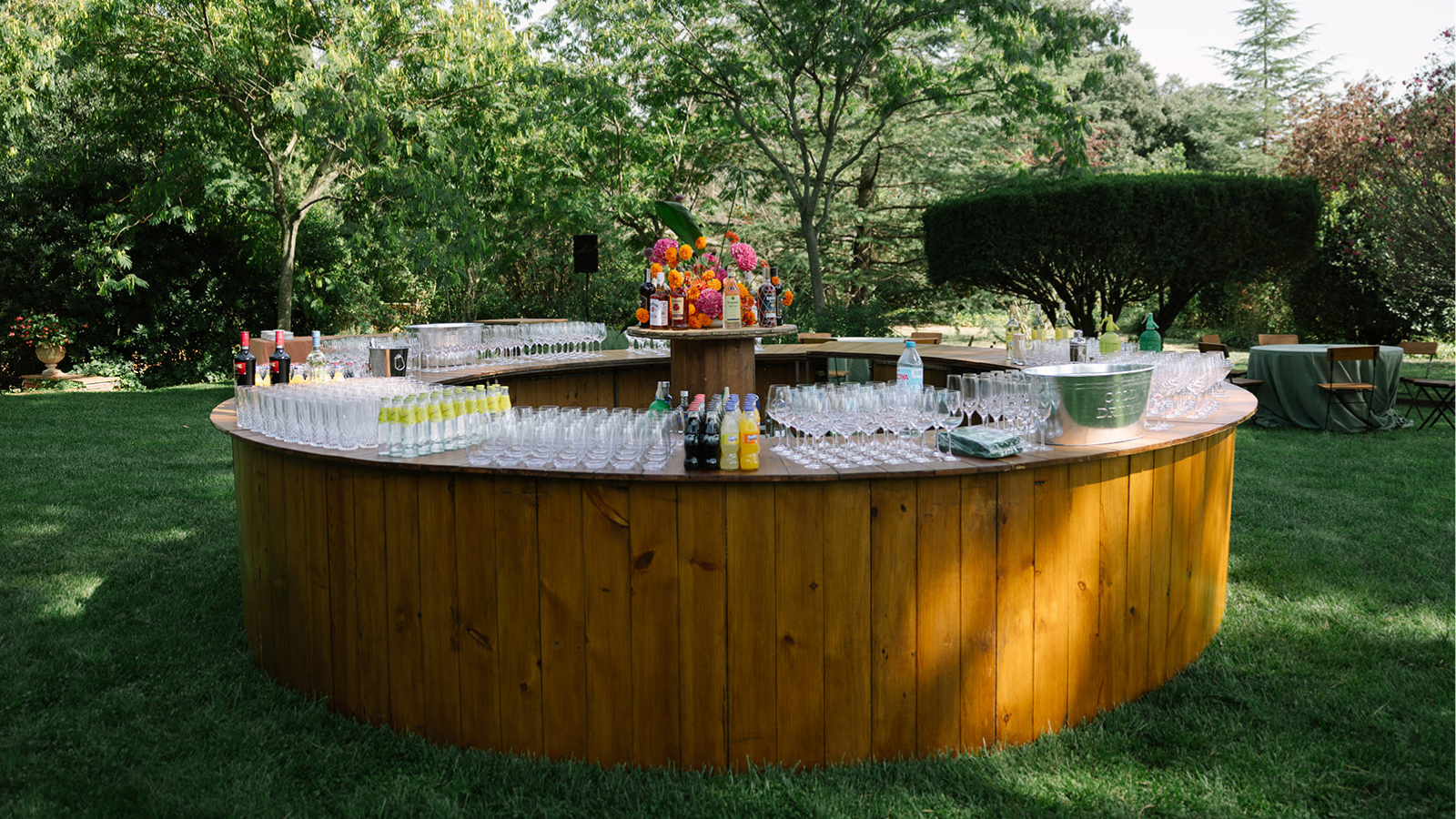 A Sea of Flowers at Masia Egara