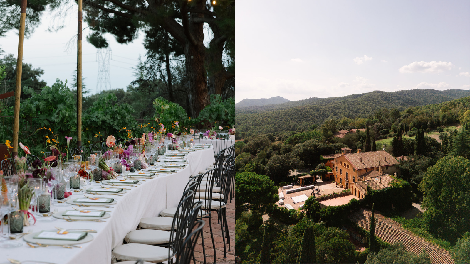 A Sea of Flowers at Masia Egara